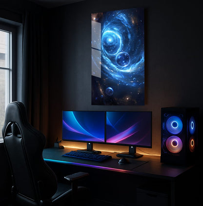 Cosmic Water Tunnel - Lifestyle Mockup