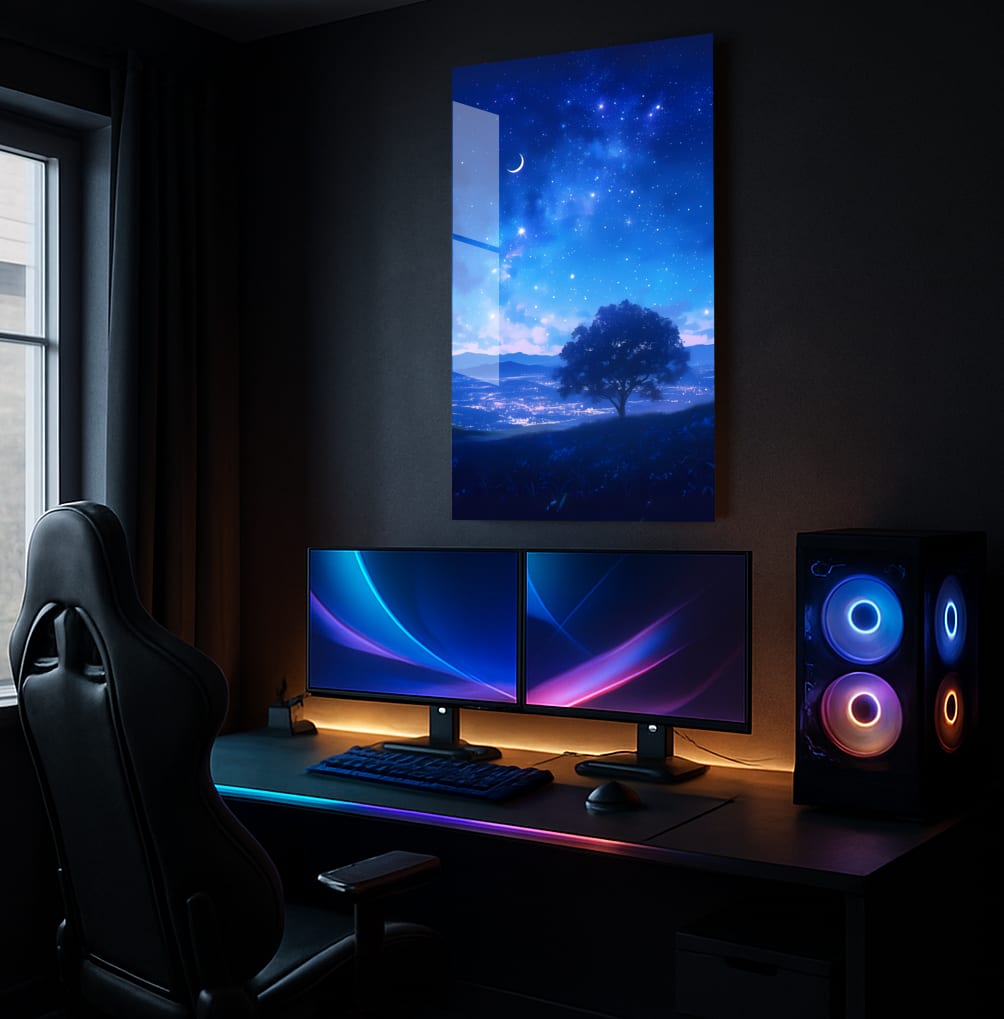 Midnight Serene View - Lifestyle Mockup