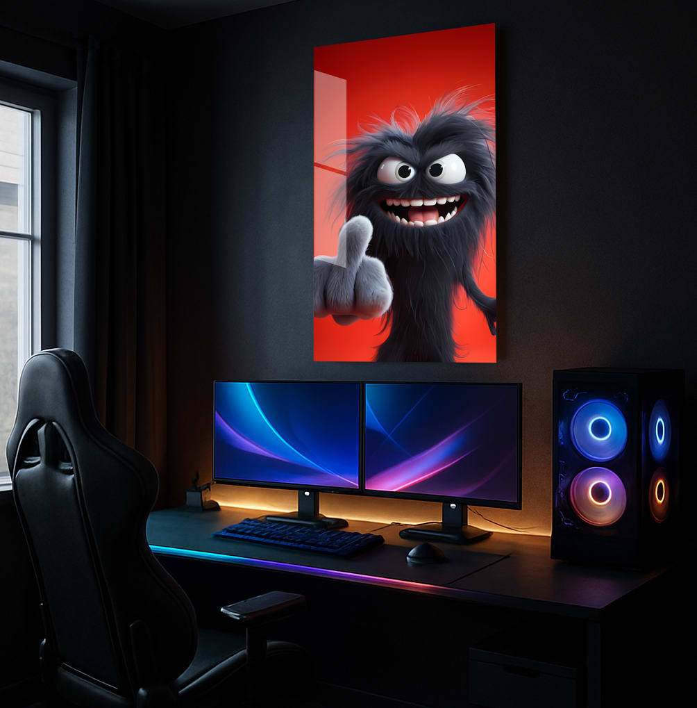 Middle Finger - Showcase Mockup