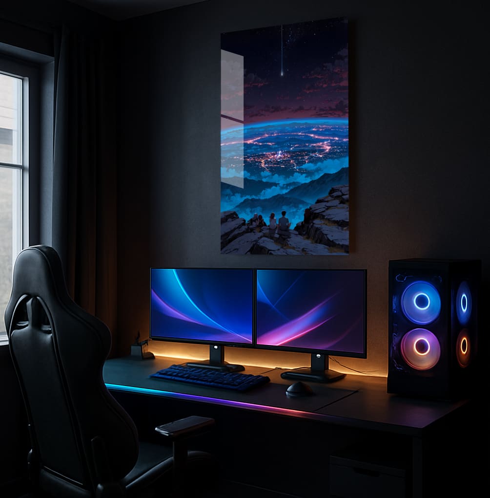 Celestial City Dreams - Showcase Mockup