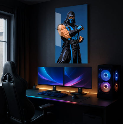 Sub-Zero mortal kombat - Lifestyle Mockup