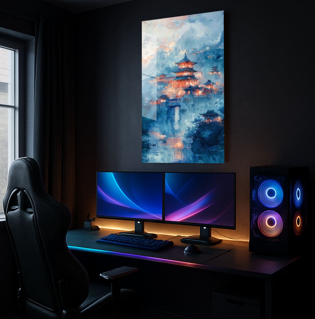 Azure Mountain Retreat - Showcase Mockup