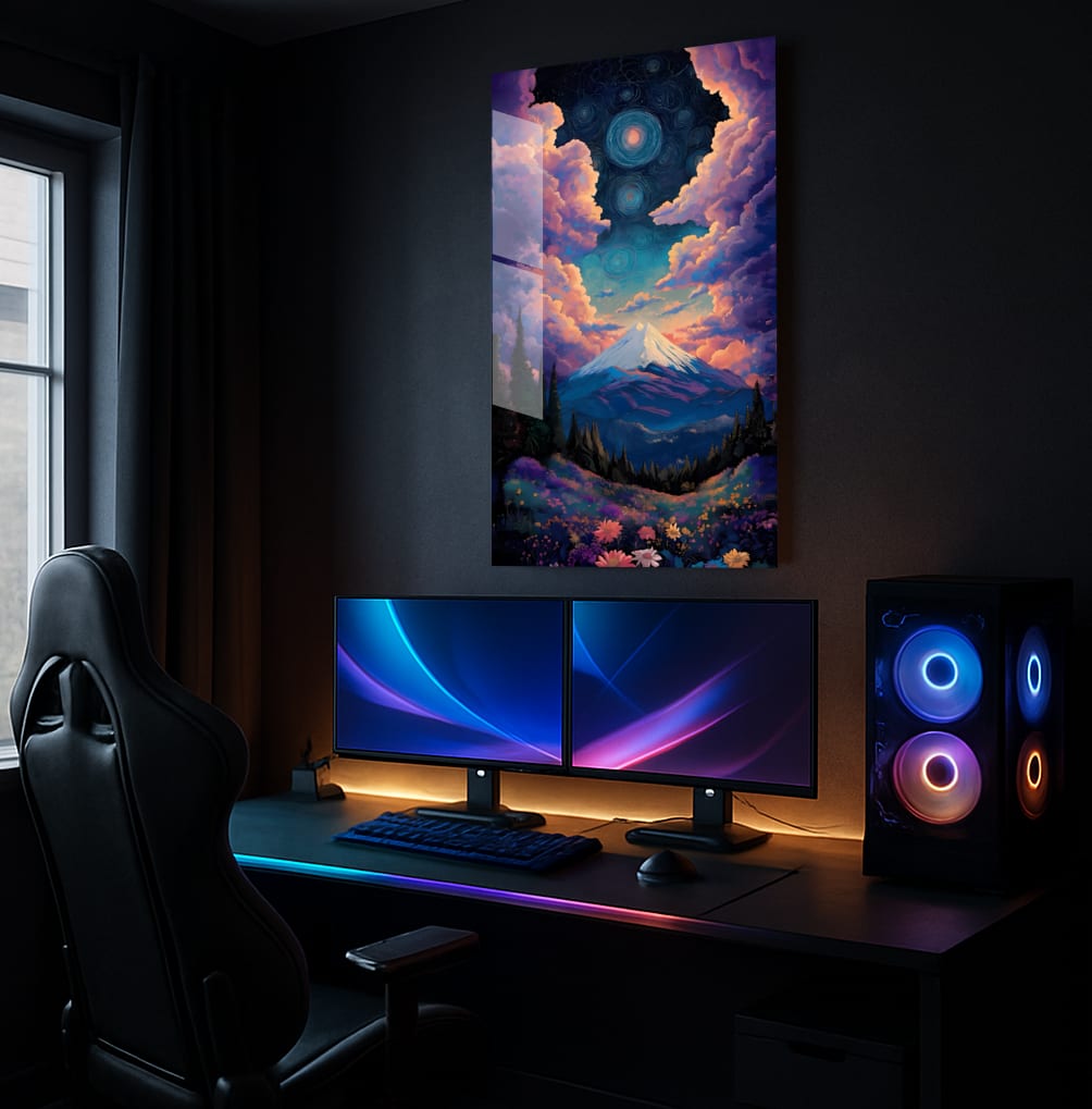 Celestial Mountain Dream - Lifestyle Mockup