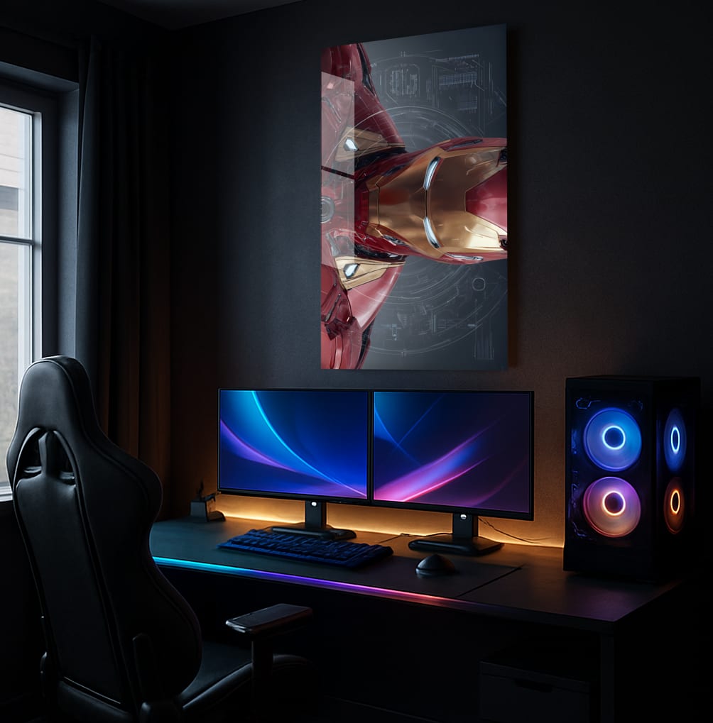 Iron man - Lifestyle Mockup