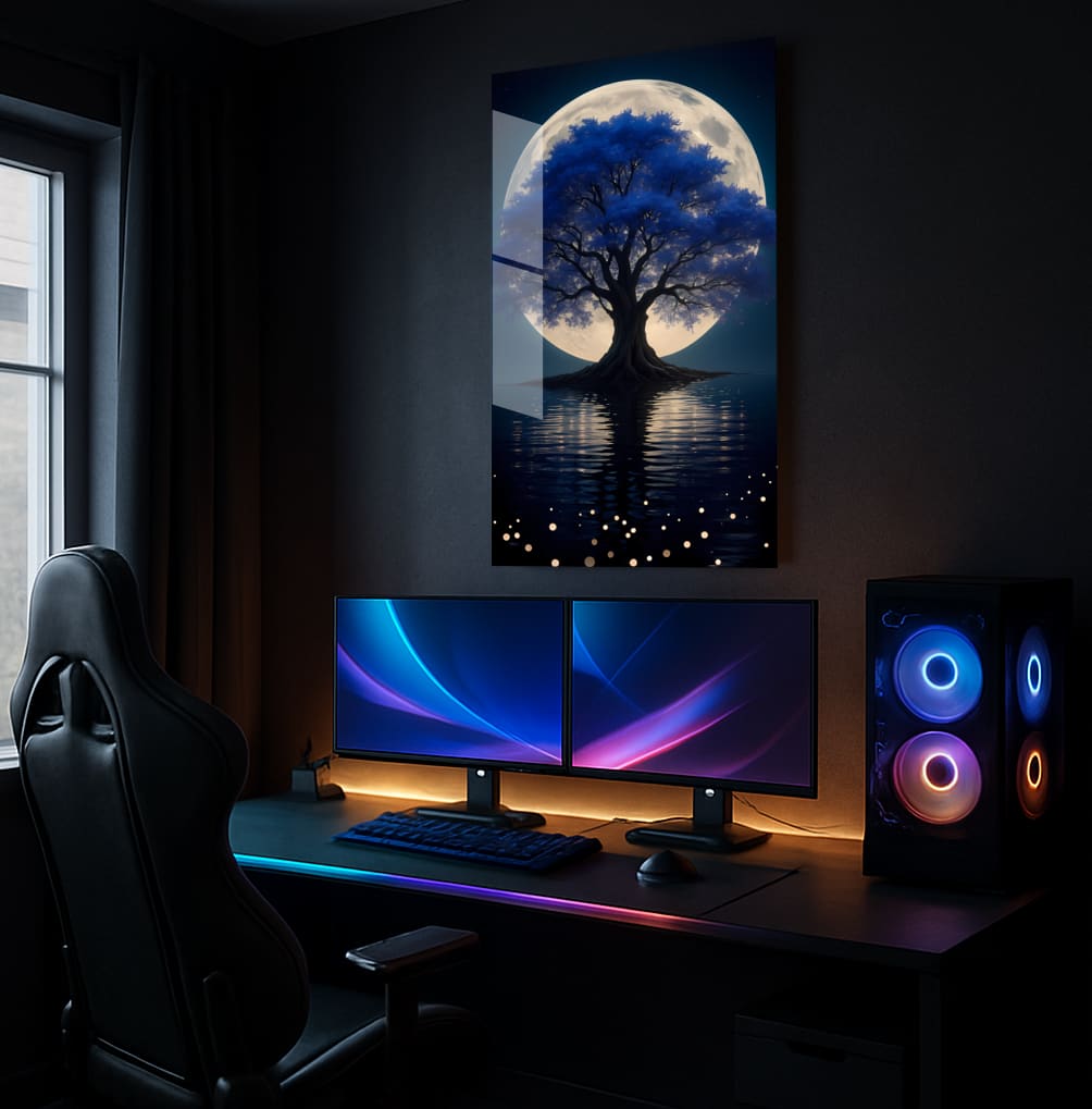 Celestial Tranquility Scene - Showcase Mockup