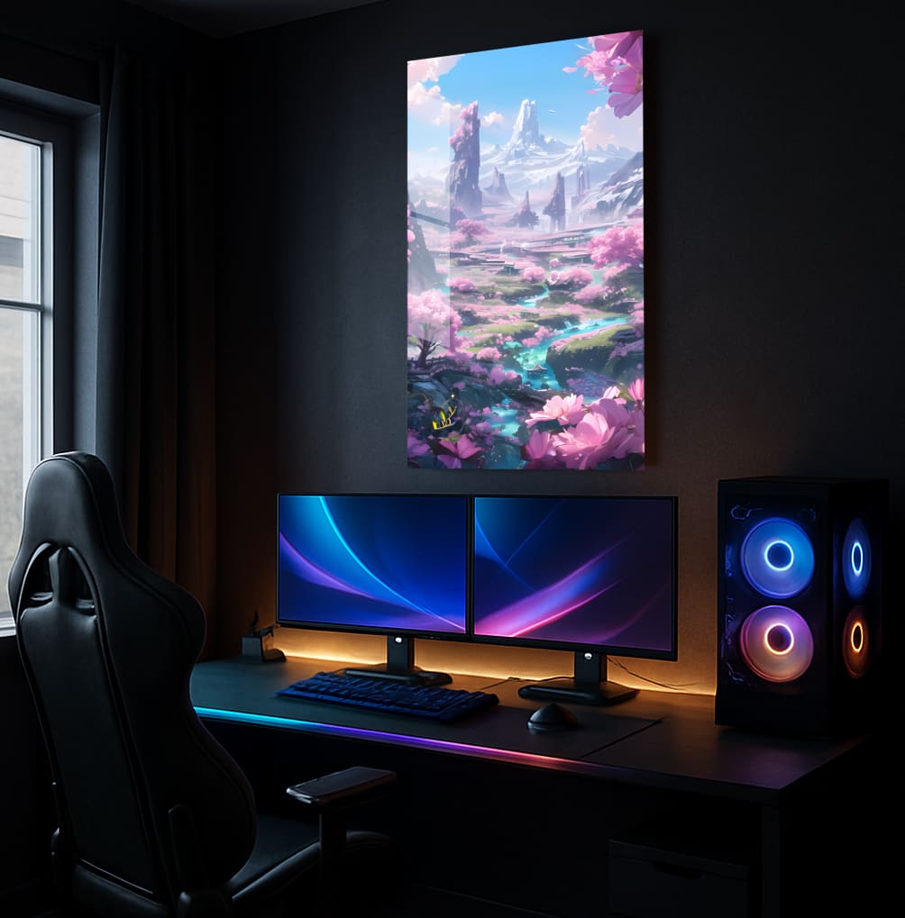 Cherry Blossom Utopia - Lifestyle Mockup