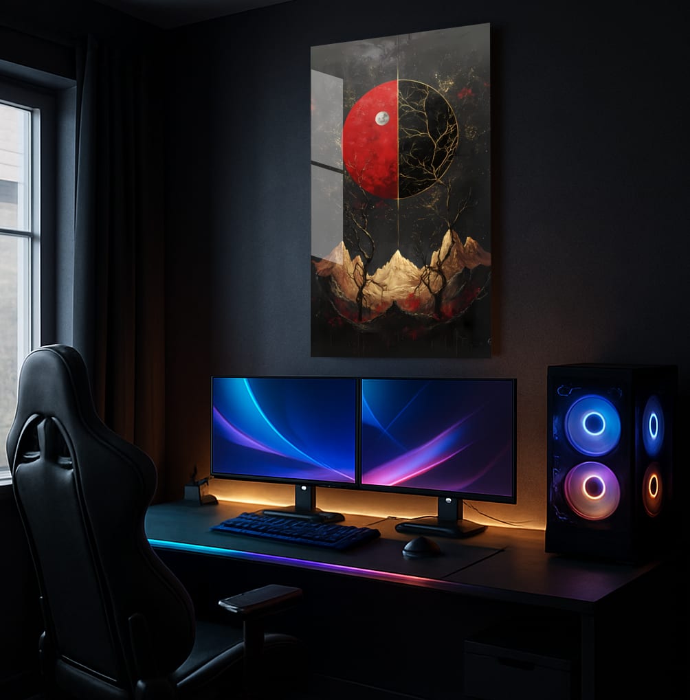 Ethereal Dichotomy Sphere - Showcase Mockup