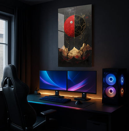 Ethereal Dichotomy Sphere - Showcase Mockup