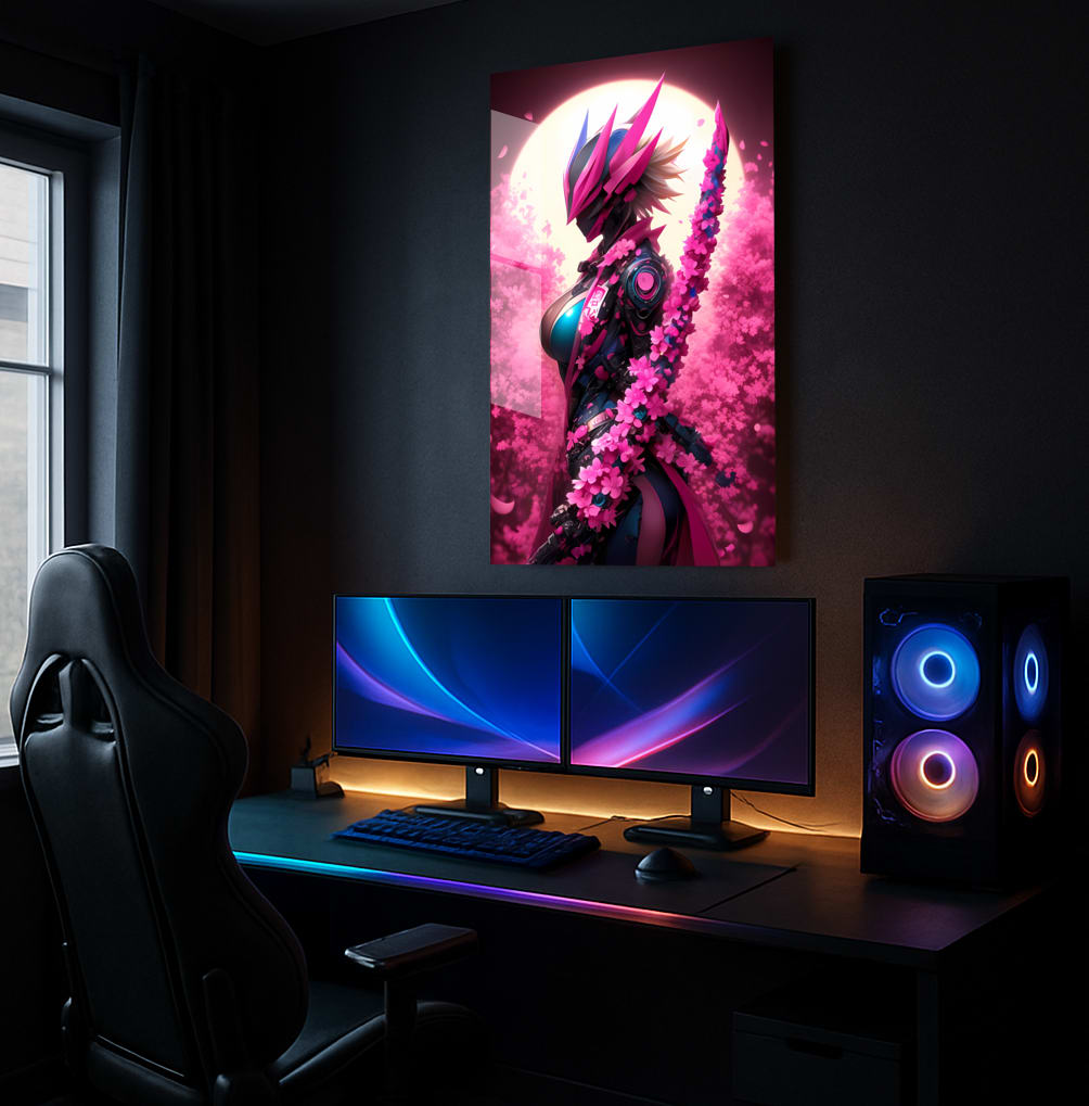 Cyberblossom - Lifestyle Mockup