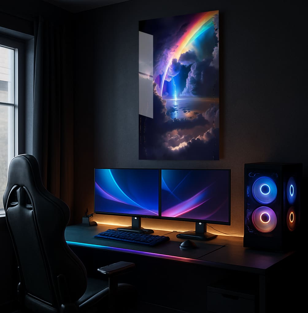 Rainbows and Lightning - Lifestyle Mockup