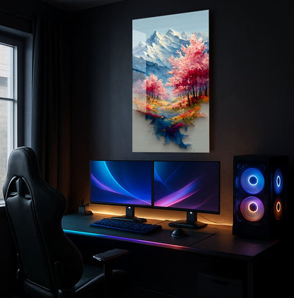 Cherry Mountain Escape - Showcase Mockup