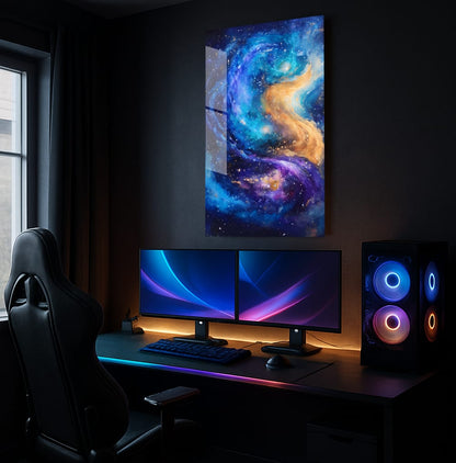 Cosmic Swirls Unveiled - Lifestyle Mockup