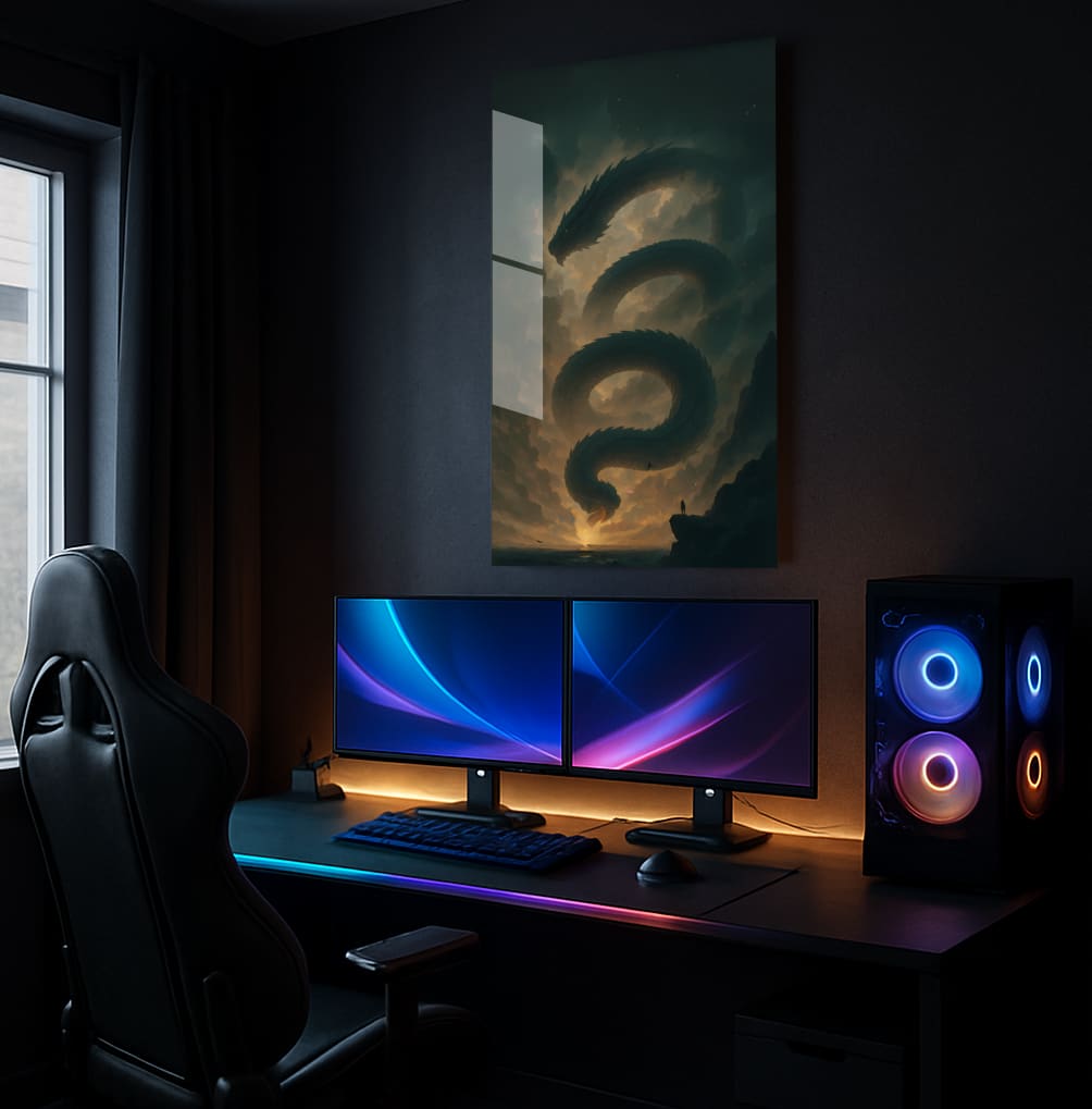 Serpentine Sky Terror - Showcase Mockup