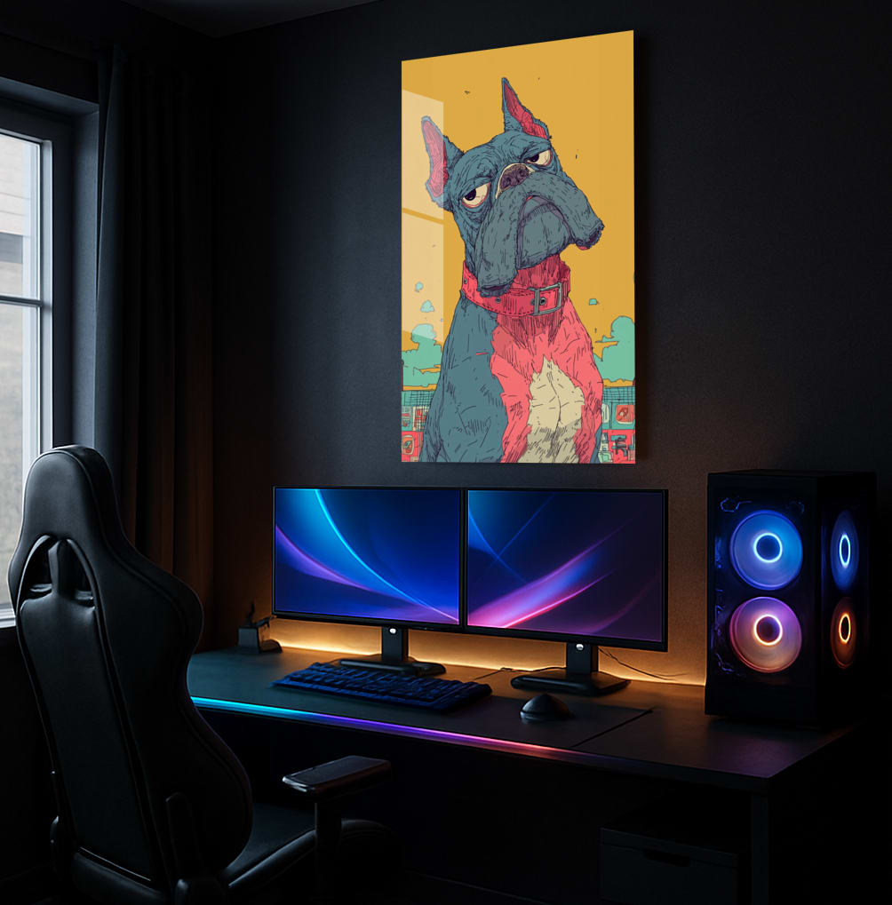 Boxer -City Dog Blues- - Showcase Mockup