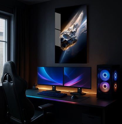 Cosmic Impact Event - Showcase Mockup