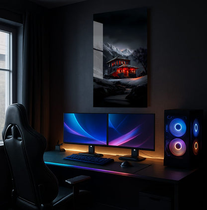 Cozy Winter Retreat - Showcase Mockup