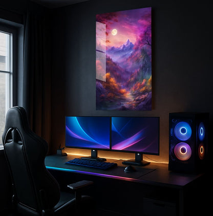 Enchanted Valley Landscape - Showcase Mockup