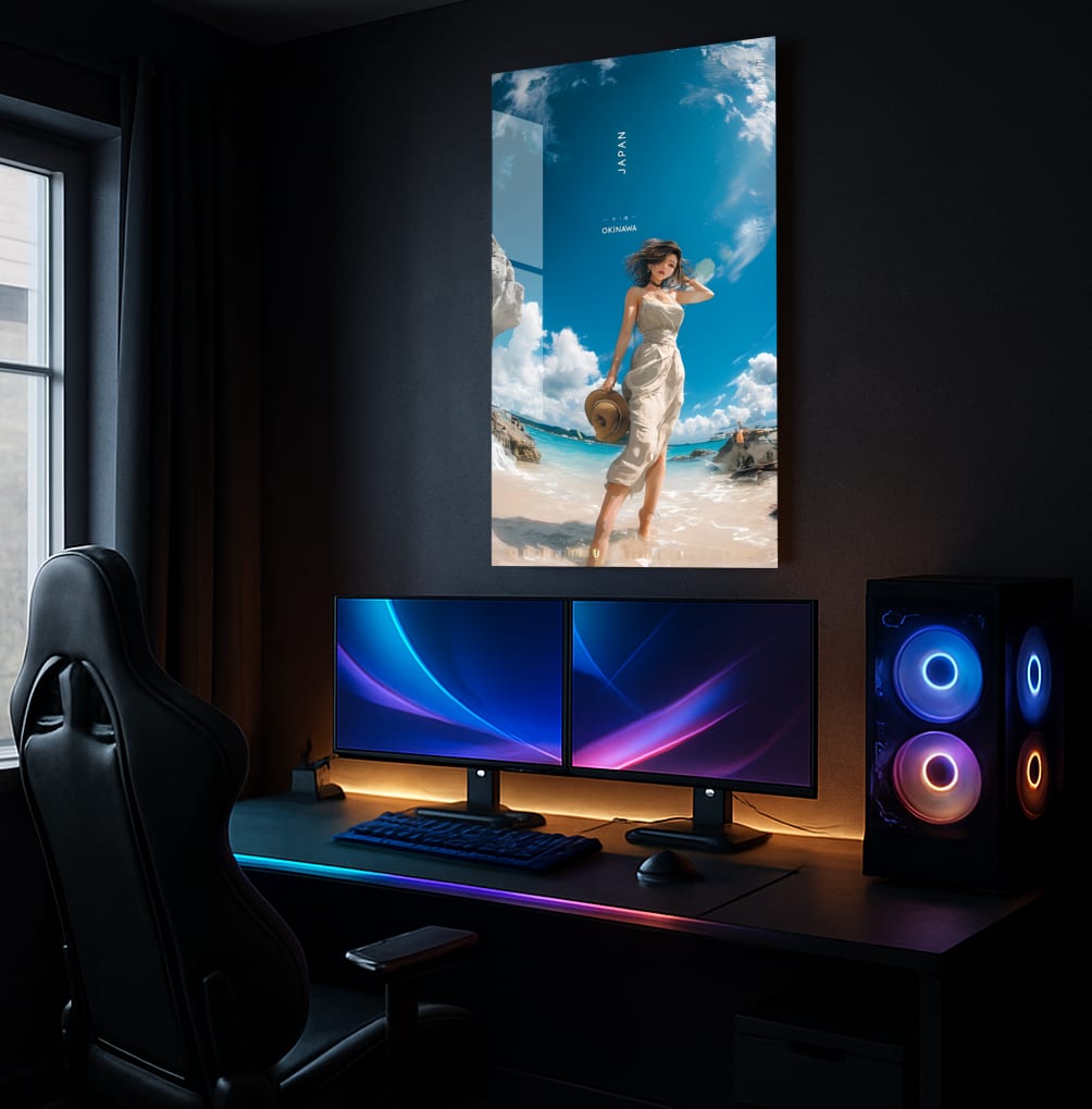 Coastal Breeze Beauty - Lifestyle Mockup