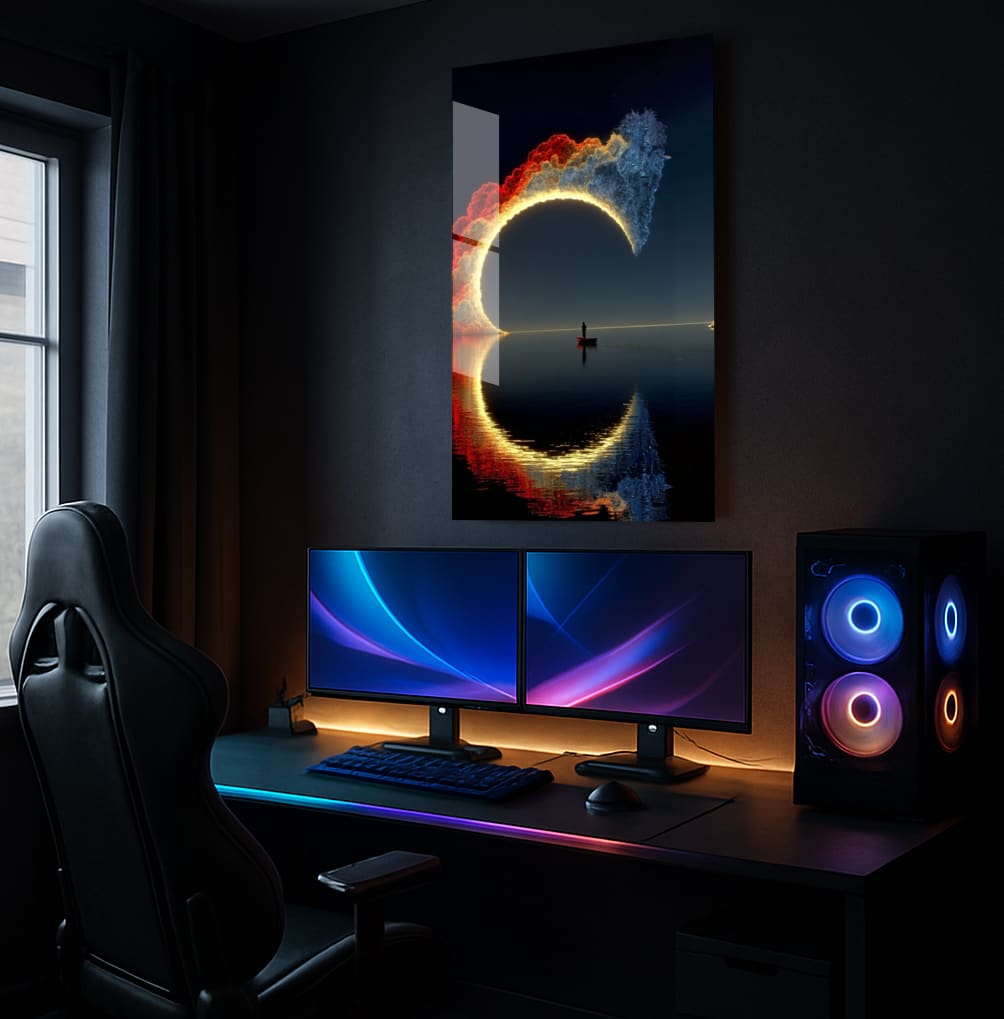 Fiery Ice Gateway - Showcase Mockup