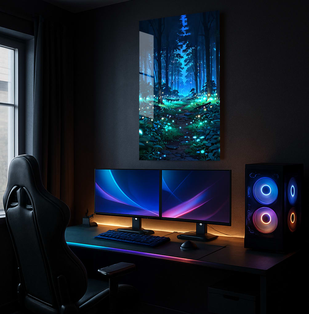 Enchanted Forest Path - Lifestyle Mockup