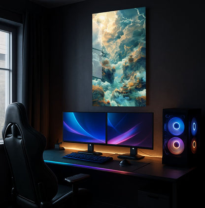 Celestial Temple Vista - Showcase Mockup