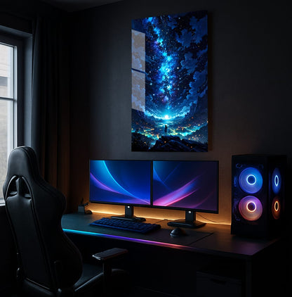 Cosmic Solitude View - Lifestyle Mockup