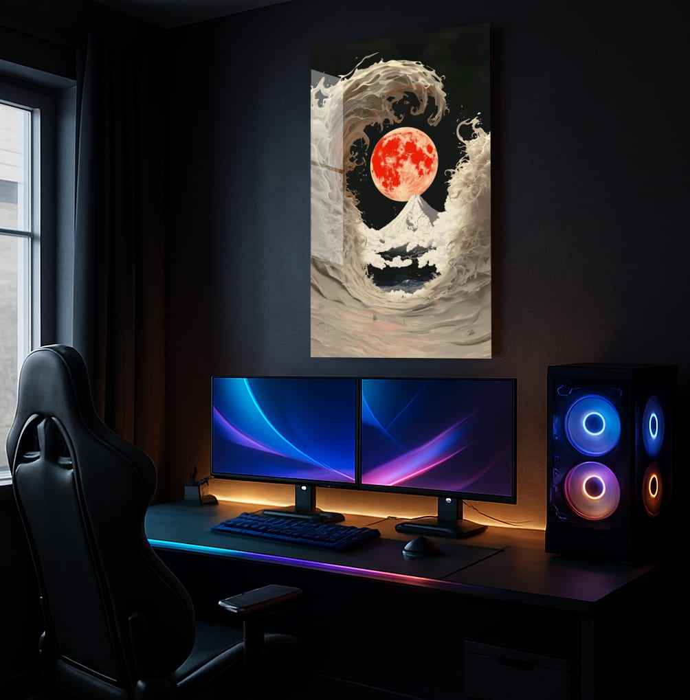 Crimson Tide Dream - Showcase Mockup