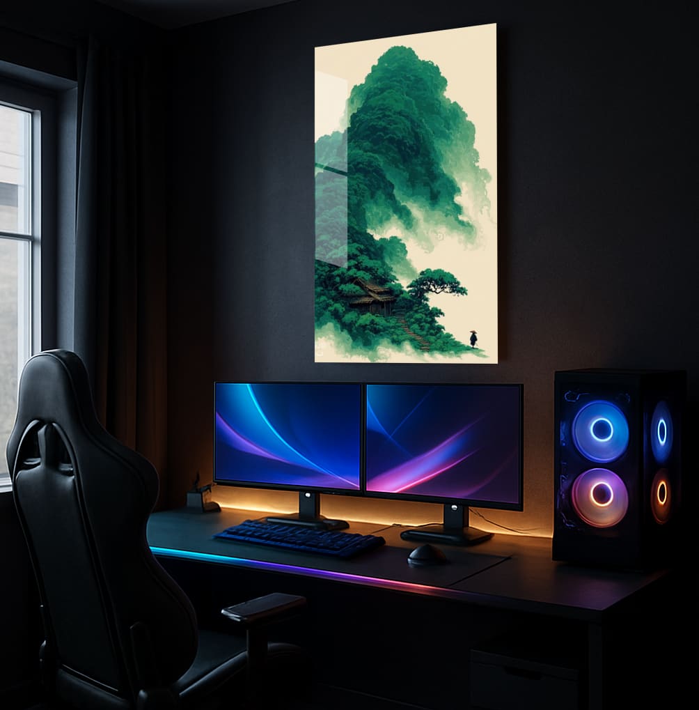 Mountain Serenity Journey - Showcase Mockup