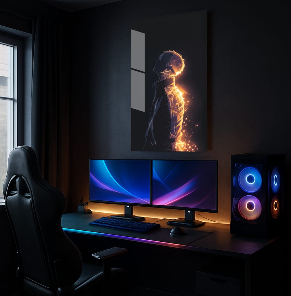 Glowing Inner Spirit - Showcase Mockup