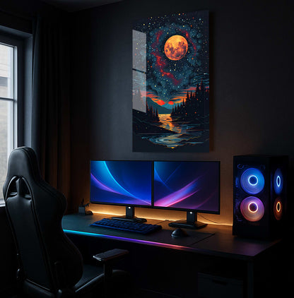 Cosmic Night Vista - Lifestyle Mockup