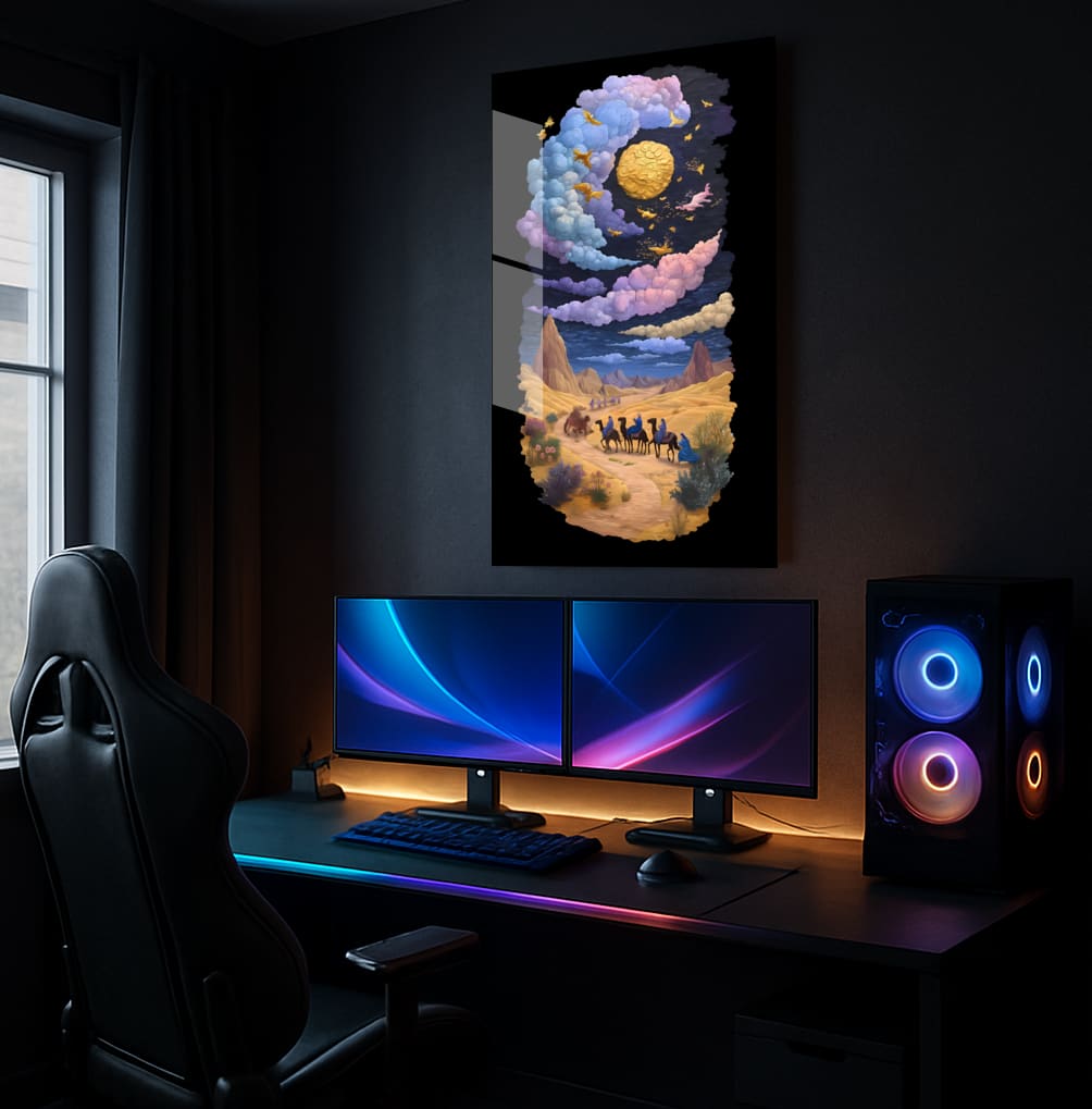 Desert Dream Journey - Lifestyle Mockup