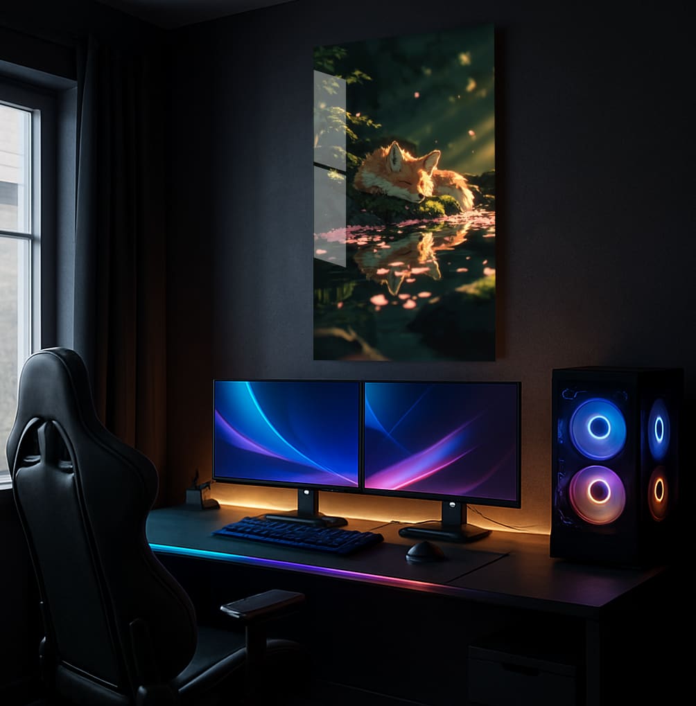 Tranquil Lakeside Slumber - Showcase Mockup