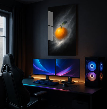 Orange In Orbit - Lifestyle Mockup
