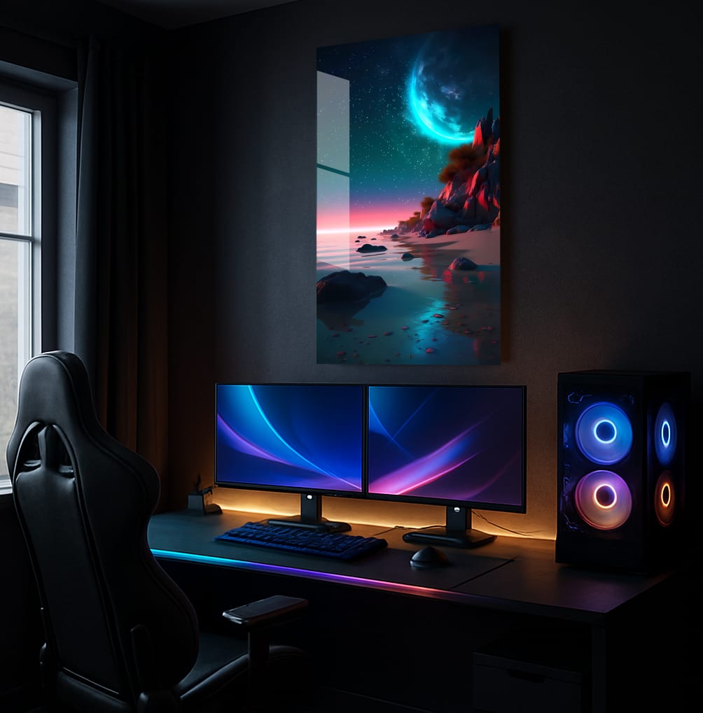 Celestial Coast Dreamscape - Lifestyle Mockup