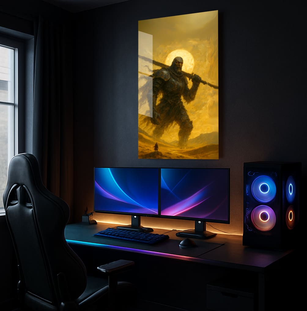 Colossus of War - Showcase Mockup