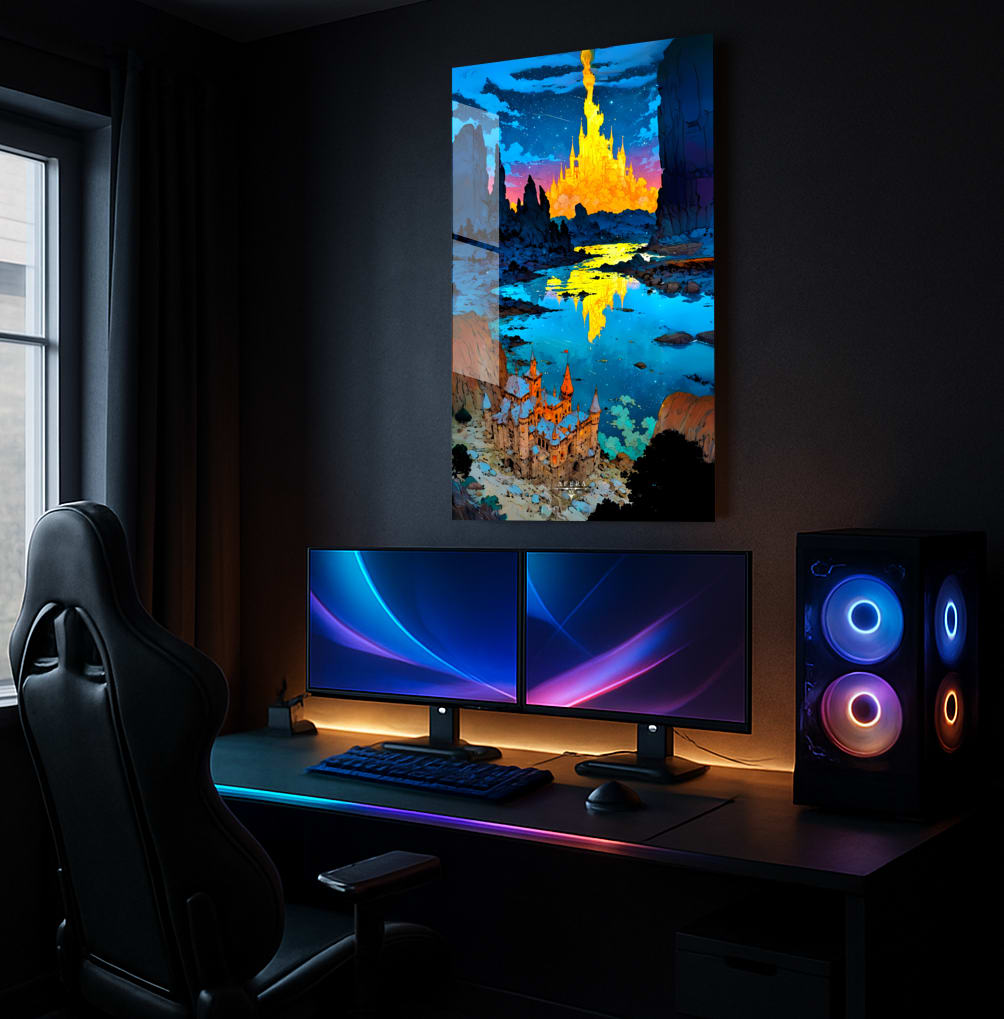 Celestial Castle Dreams - Lifestyle Mockup