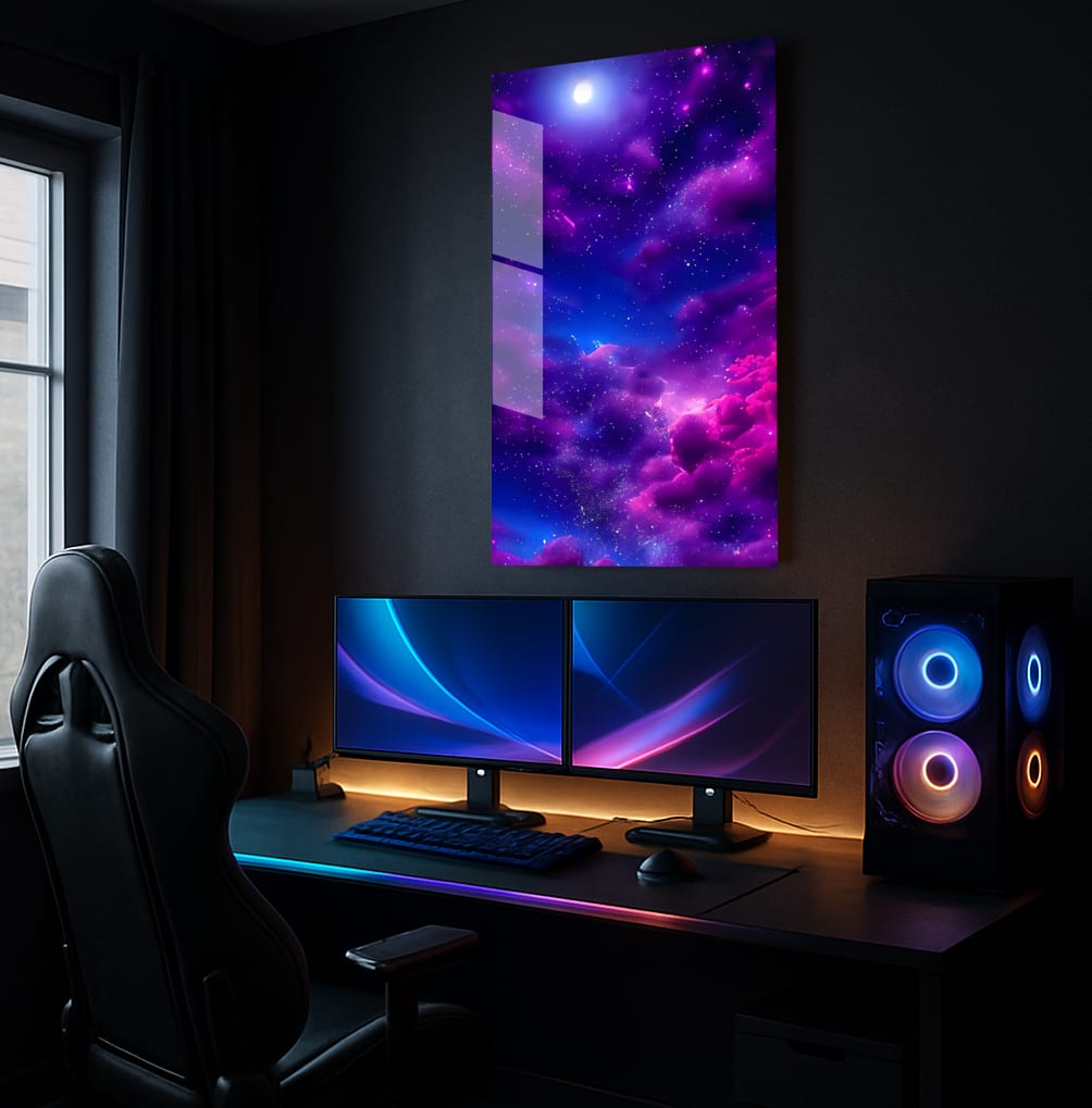 Astral Dreamscape Hues - Lifestyle Mockup