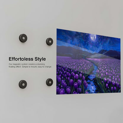 Floral Moonlit River - Installation Guide