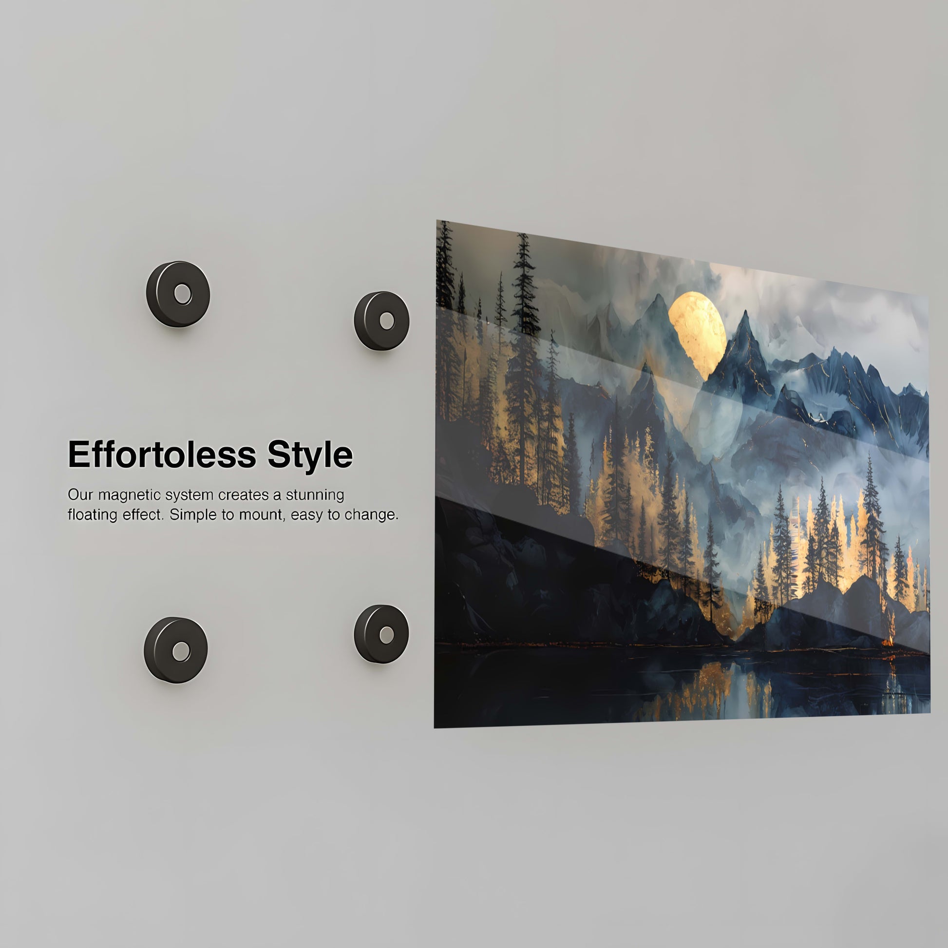 Golden Mountain Dream - Installation Mockup