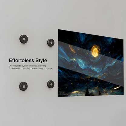 Celestial Night Painting - Installation Mockup