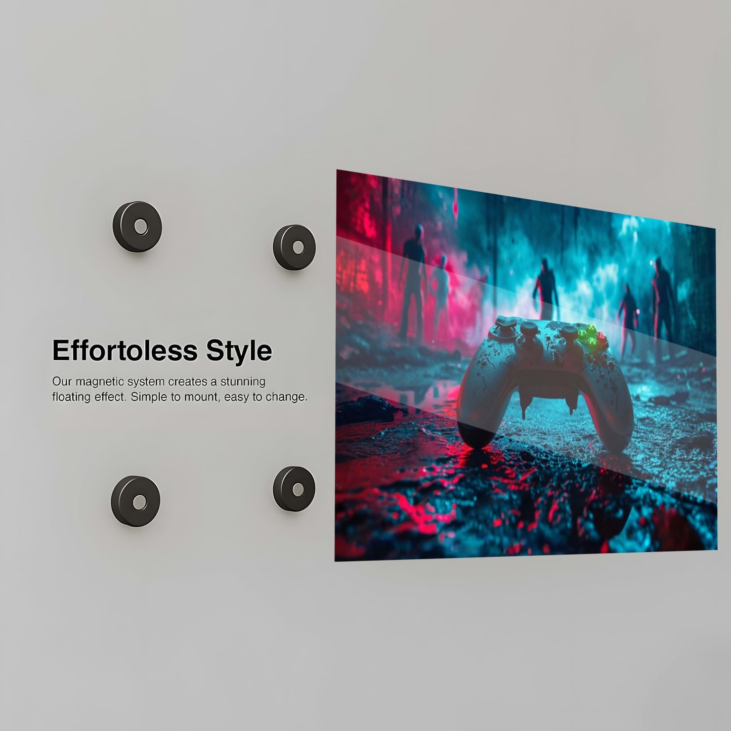 Gaming's Dark Descent - Installation Mockup