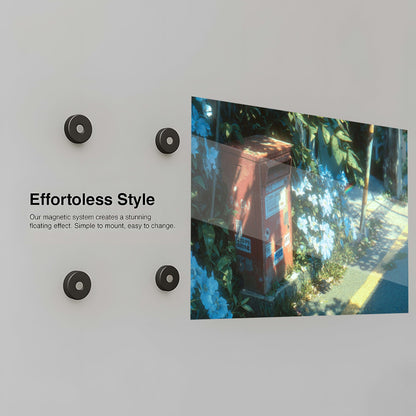 Floral Mailbox Scene - Installation Mockup