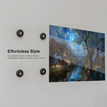 Enchanted River Night - Installation Mockup