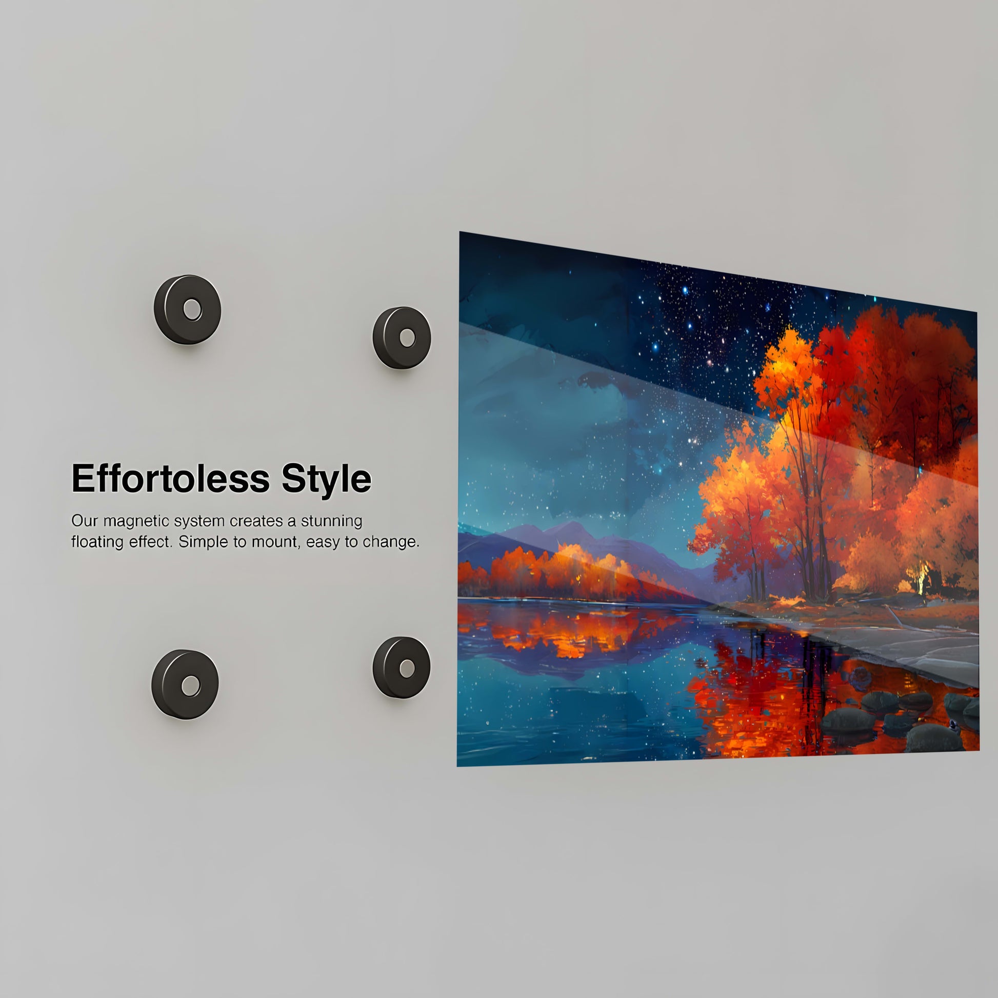 Autumn Starry Reflection - Installation Mockup