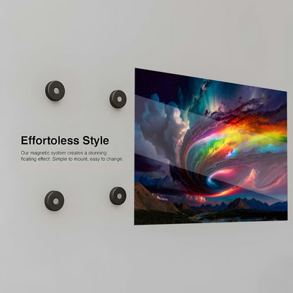 Celestial Rainbow Vortex - Installation Mockup