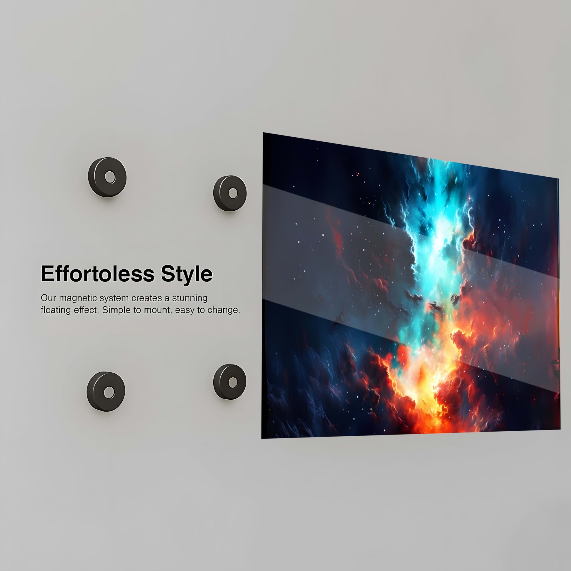 Cosmic Firestorm Canvas - Installation Guide