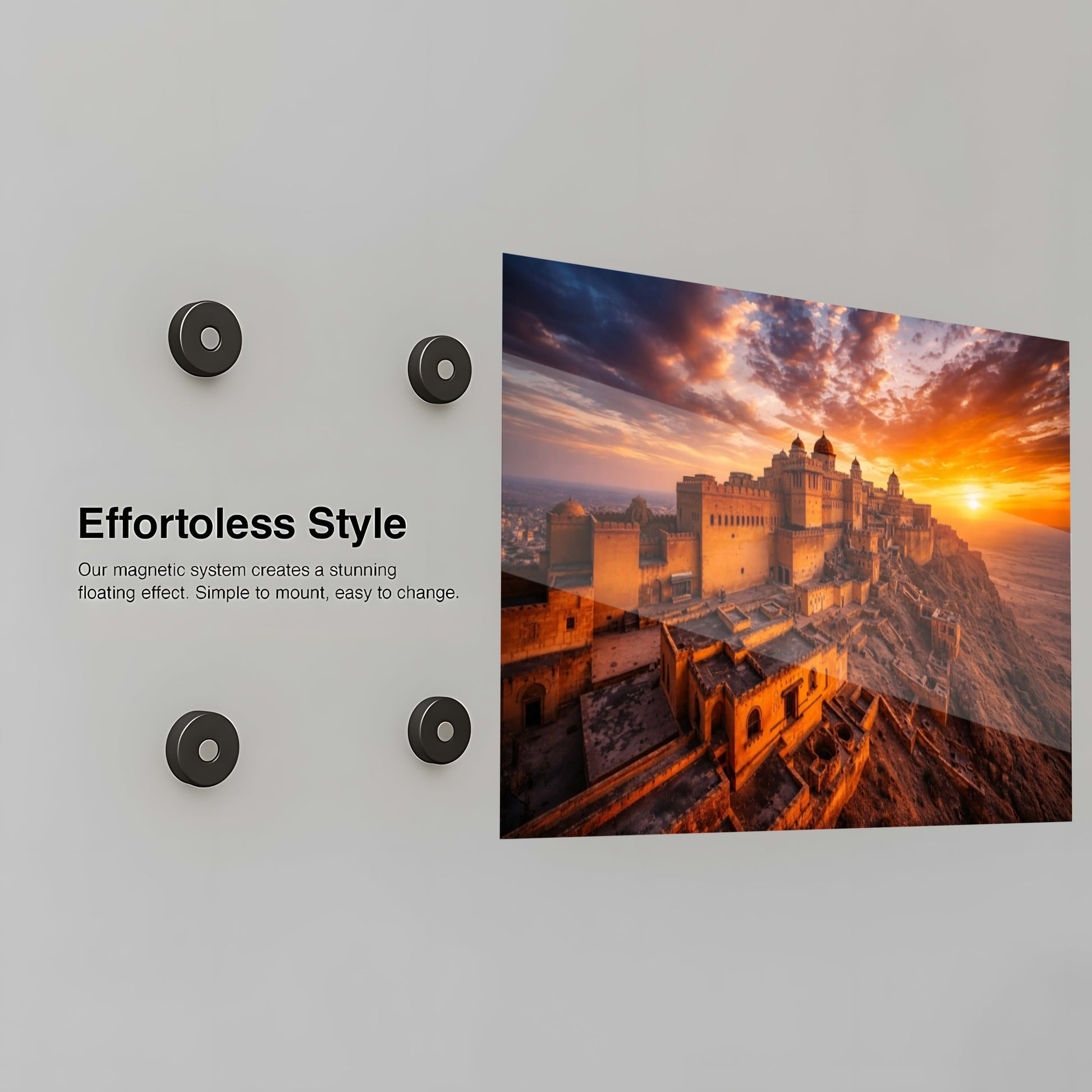 Golden Hilltop Citadel - Installation Mockup