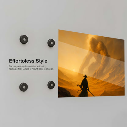 Desert's Silent Guardian - Installation Mockup