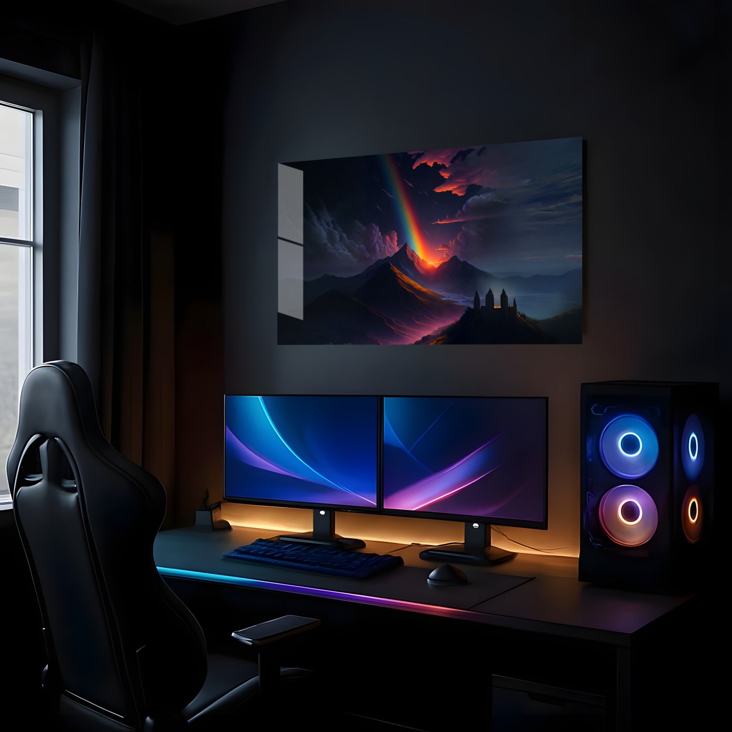 Rainbow Valley Castle - Lifestyle Mockup