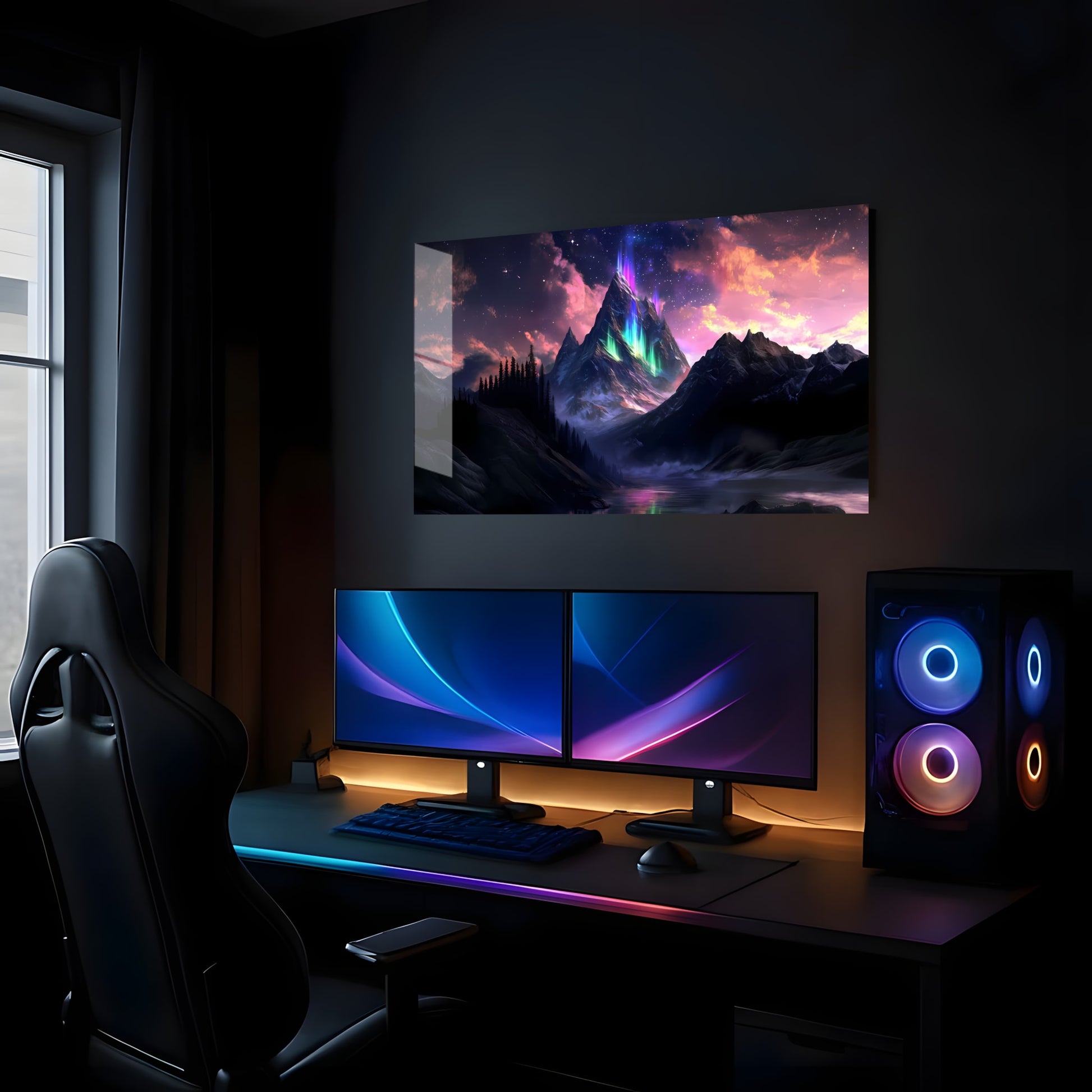 Aurora Peak Majesty - Lifestyle Mockup